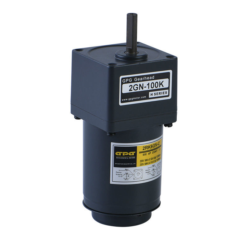 MOTEUR MICRO YN60-6C 60JB3-200G8L de CONTRÔLE DE VITESSE de 60mm 6W 2RK6RGN-C 2GN3-200K À C.A. de la BOÎTE DE VITESSE de MOTEUR ÉLECTRIQUE de VITESSE