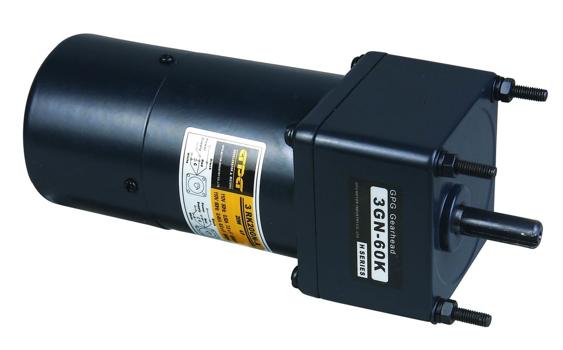 SÉRIE YN70-20 70JB3-200G10L de MOTEUR de VITESSE du MOTEUR RK de VITESSE À C.A. de CONTRÔLE DE VITESSE de 70mm 20W 3RK20RGN-C 3GN3-200K
