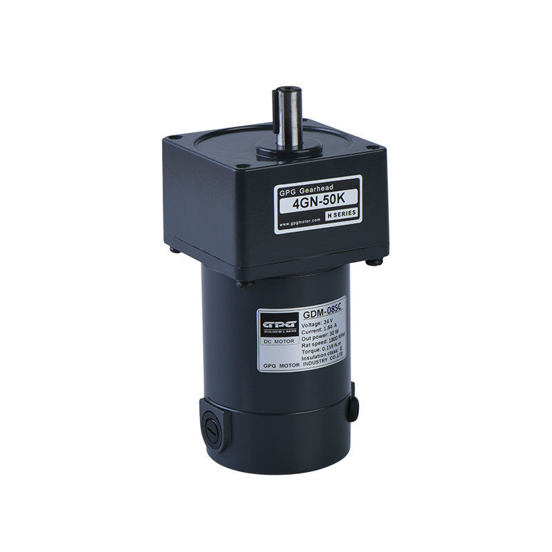 15W moteur à engrenages CC GDM-06SC 2DC 12-24V 1800RPM 3200RPM Compatibilité avec la boîte de vitesses 2GN3-300K Moteur à courant continu commutation de la brosse