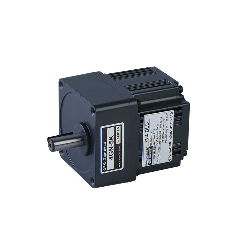 le VER À ANGLE DROIT PARALLÈLE SANS BROSSE GPG de C.C 2GN 3GN 4GN 5GU 6GU du MOTEUR 12V 24V 1800RPM 3000RPM de VITESSE de 40W BLDC A EMBRAYÉ le MOTEUR