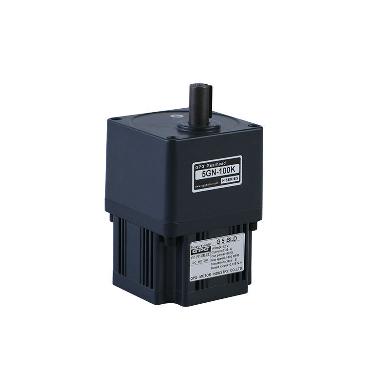 le VER À ANGLE DROIT PARALLÈLE SANS BROSSE GPG de C.C 2GN 3GN 4GN 5GU 6GU du MOTEUR 12V 24V 1800RPM 3000RPM de VITESSE de 20W BLDC A EMBRAYÉ le MOTEUR