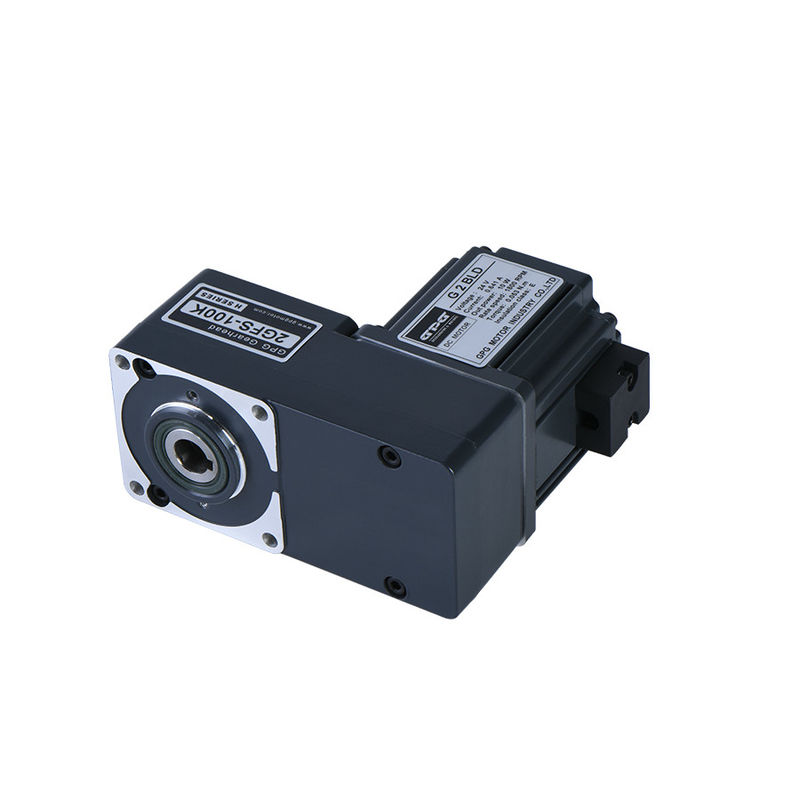 le VER À ANGLE DROIT PARALLÈLE SANS BROSSE GPG de C.C 2GN 3GN 4GN 5GU 6GU du MOTEUR 12V 24V 1800RPM 3000RPM de VITESSE de 40W BLDC A EMBRAYÉ le MOTEUR