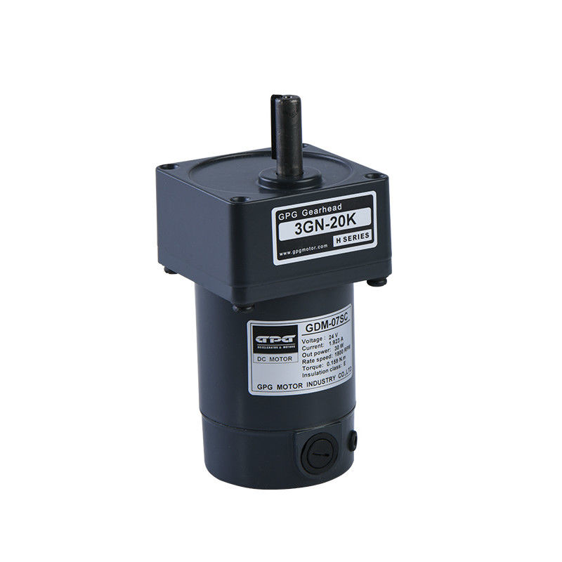 Le moteur à courant continu de type BLDC MJ37 G5BLD 24V 160W 1:75